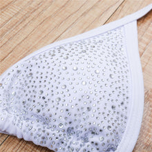 Load image into Gallery viewer, Shiny Rhinestone Mini Bikini