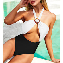 Load image into Gallery viewer, Criss Cross Backless Monokini