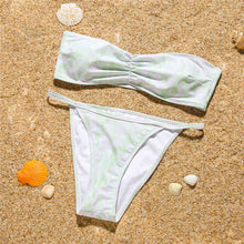 Load image into Gallery viewer, Bandeau Tie Dye Bikini Set