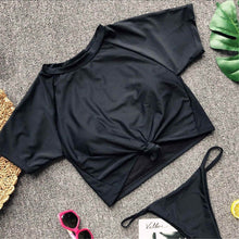 Load image into Gallery viewer, Knot Sport Thong Tankini