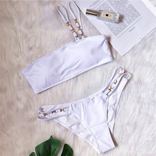 Load image into Gallery viewer, Neon One Shoulder Bikini