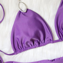 Load image into Gallery viewer, Halter Bling Diamond Bikini
