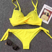 Load image into Gallery viewer, Twist Push Up Bikini