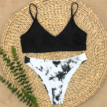 Load image into Gallery viewer, Tie Dye Twist Bra Bikini