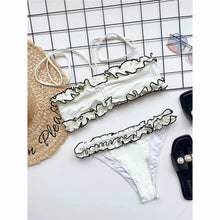 Load image into Gallery viewer, Lettuce Trim Bikini Set