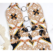 Load image into Gallery viewer, Plunge Nec Ring Linked Monokini