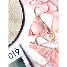 Load image into Gallery viewer, Halter Wrap Around Bikini