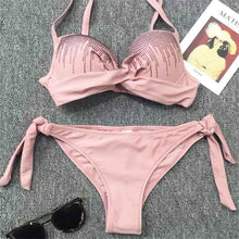 Load image into Gallery viewer, Twist Push Up Bikini