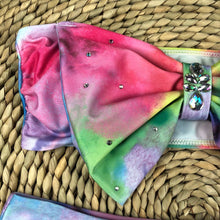 Load image into Gallery viewer, Bow Diamond Bandeau High Waist Bikini