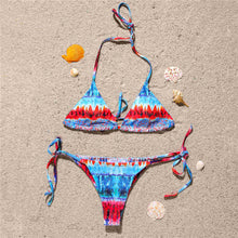 Load image into Gallery viewer, Print Halter Printed Bikini
