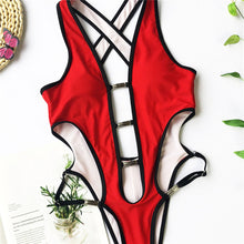 Load image into Gallery viewer, High Leg Cut Out Monokini
