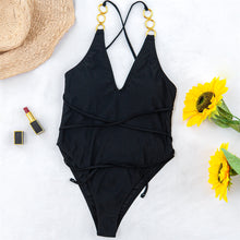 Load image into Gallery viewer, Wrap Around Backless Monokini
