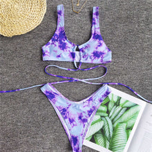 Load image into Gallery viewer, Tie Dye Wrap Around Bikini
