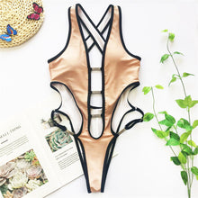 Load image into Gallery viewer, High Leg Cut Out Monokini
